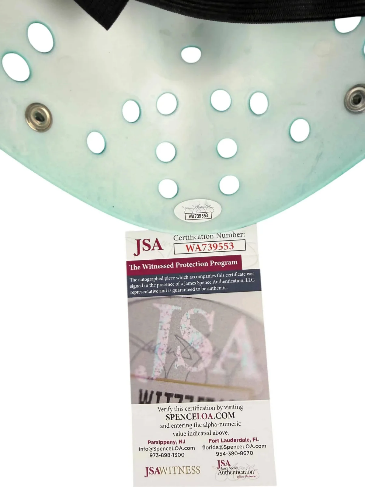 Kane Hodder — Kane Hodder signed Hockey Mask Jason Voorhees Friday the 13th Nintendo Game JSA, изображение 2