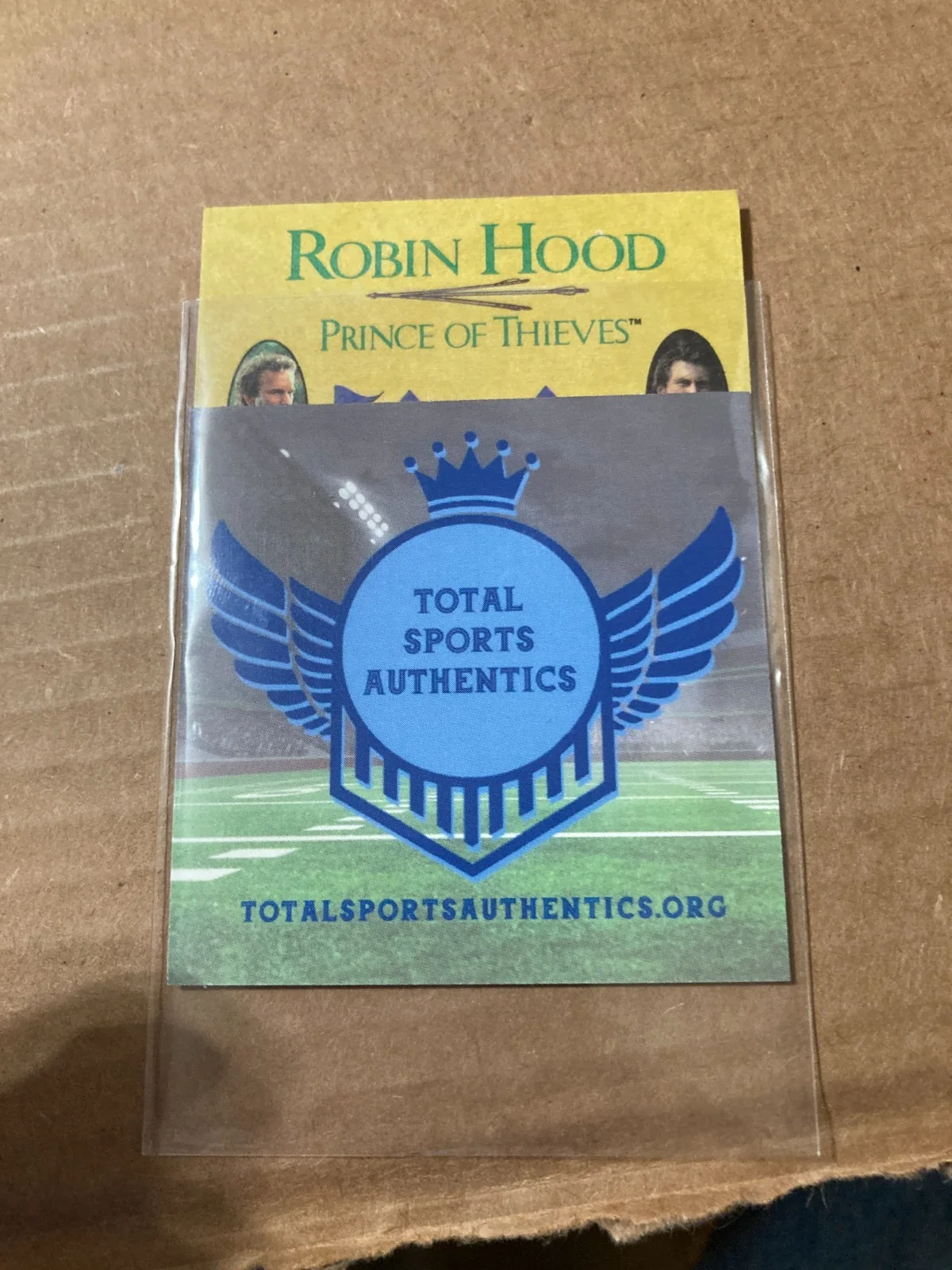 BRYAN ADAMS Music Legend Signed Robin Hood Trading Card with COA, изображение 3