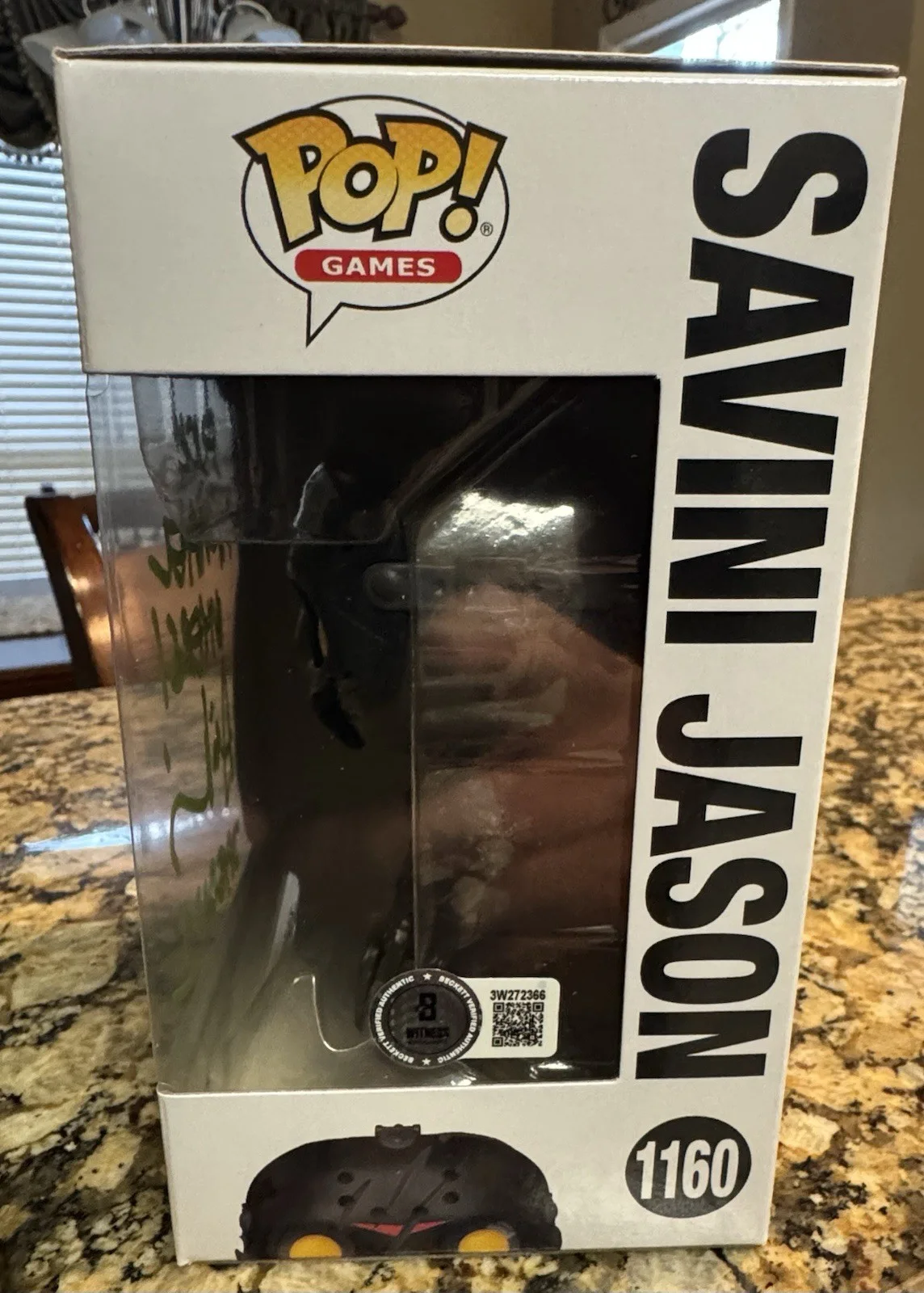 Jason Voorhees Savini Funko Pop Signed Ari Lehman Beckett W/ F Michael Myers, изображение 4
