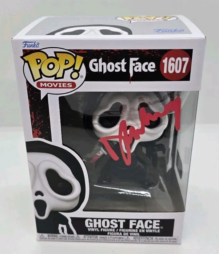dermot Mulroney — Dermot Mulroney SIGNED Ghost Face FUNKO POP #1607 SWAU