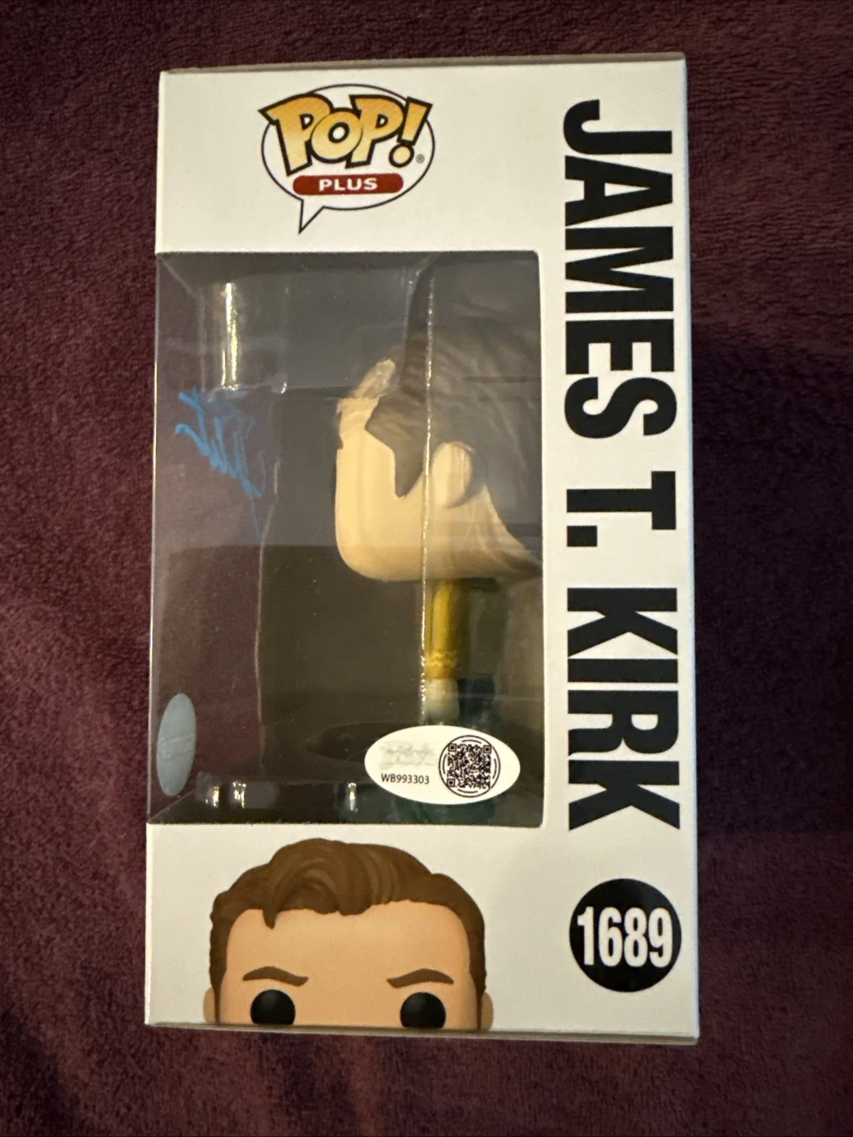 William Shatner — William Shatner Signed "Star Trek" #1689 Captain Kirk Funko Pop! JSA, изображение 4