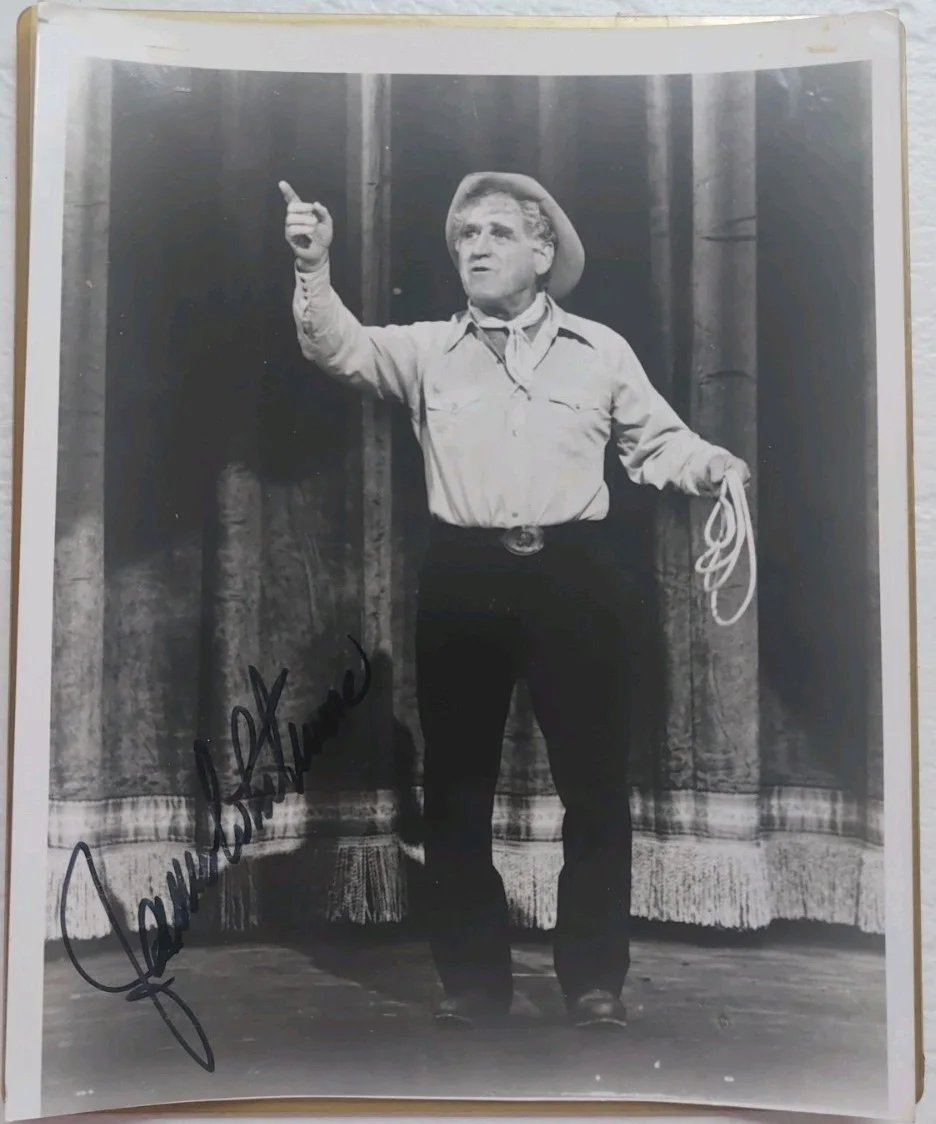 James Whitmore — Genuine James Whitmore Autograph - Authentic Hand Signed 8" x 10" Actor Photo