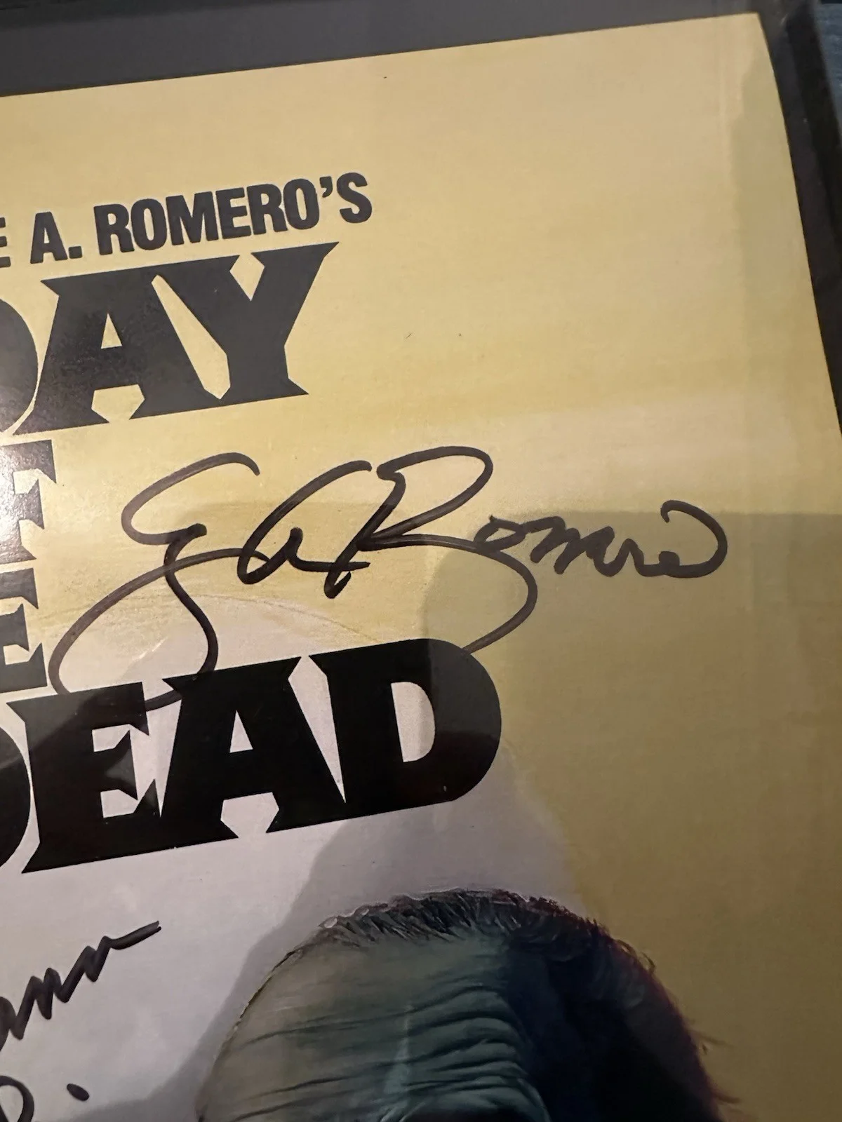 Day Of The Dead 11x17 Poster Signed George Romero, Tom Savini, Sherman Howard, изображение 2
