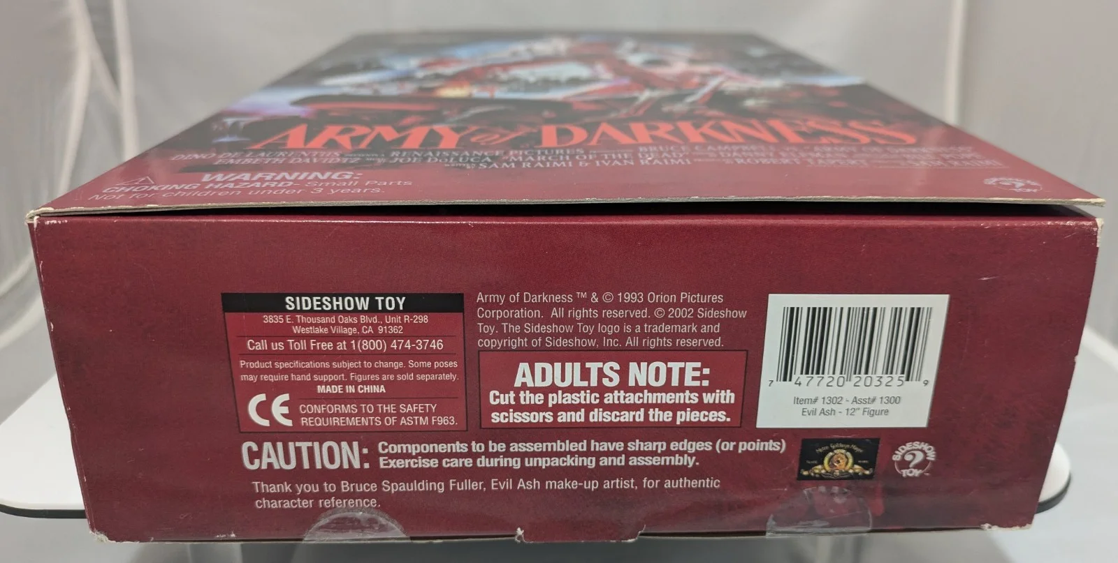 Bruce Campbell Signed Sideshow Evil Ash 12" Figure Army Of Darkness Evil Dead, image 4