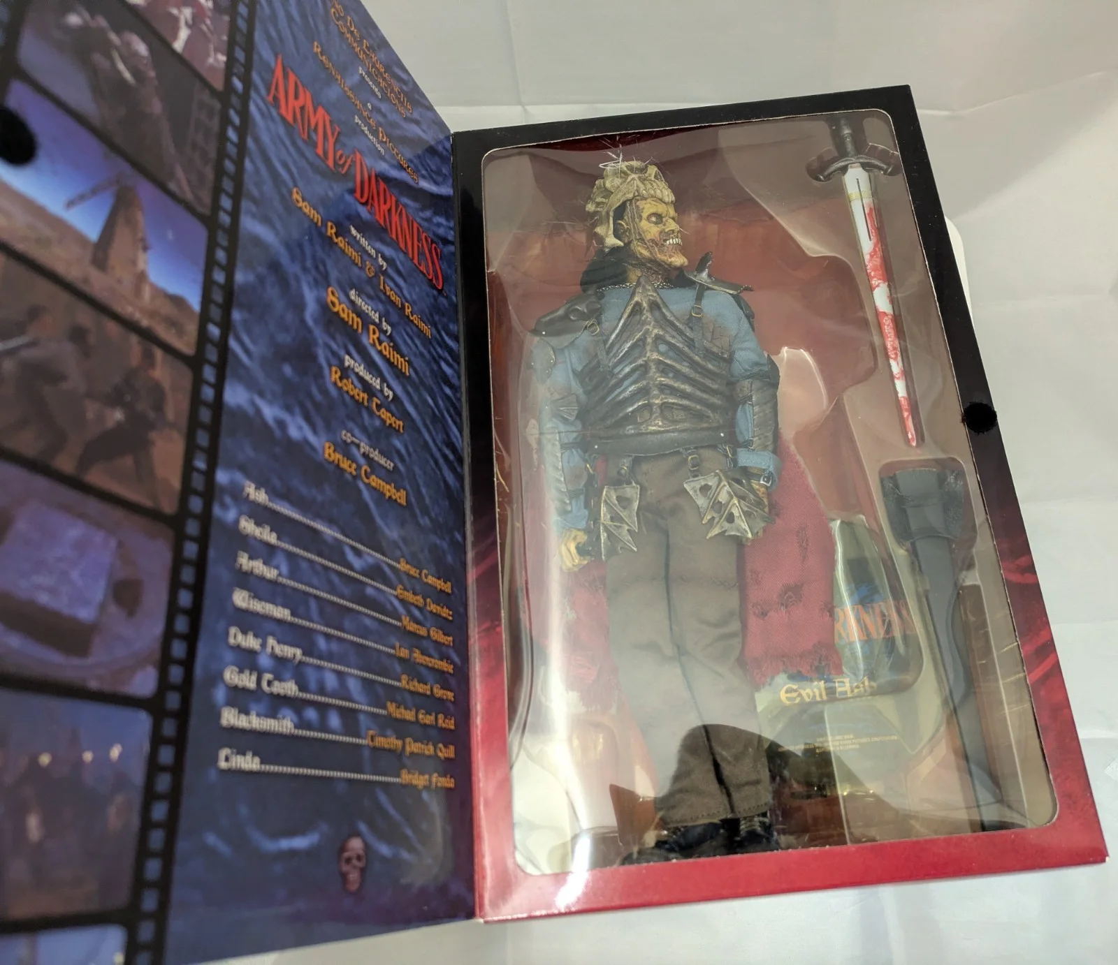 Bruce Campbell Signed Sideshow Evil Ash 12" Figure Army Of Darkness Evil Dead, image 5