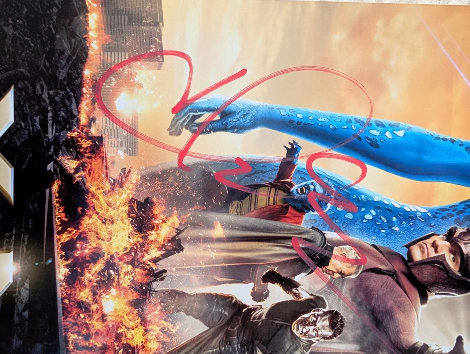 Halle Berry & James McAvoy Signed 15x10 X-Men Poster Print Video PROOF, изображение 4