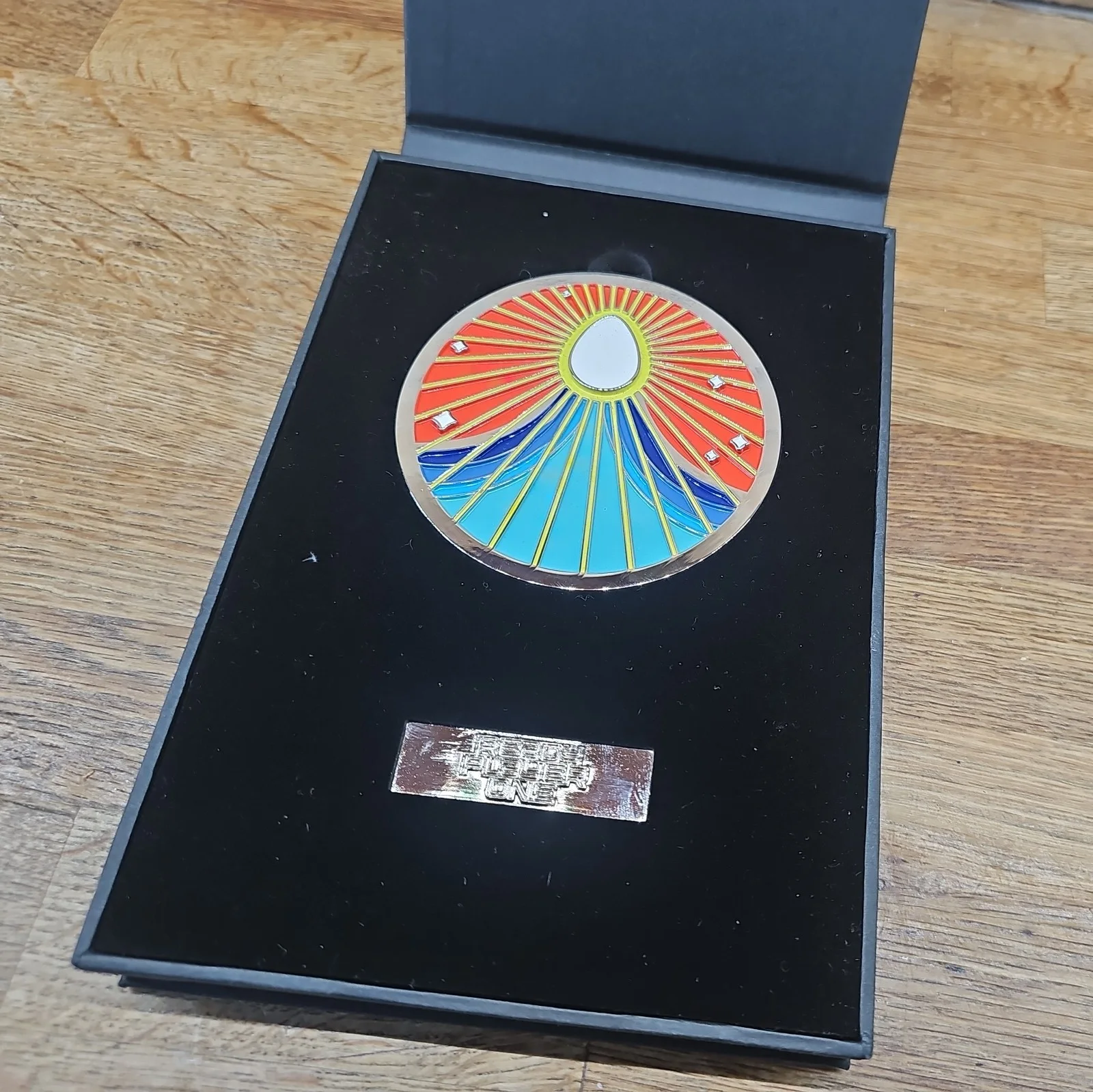 Ready Player One 90mm Premium Enamel Pin Rare heavyweight., image 5