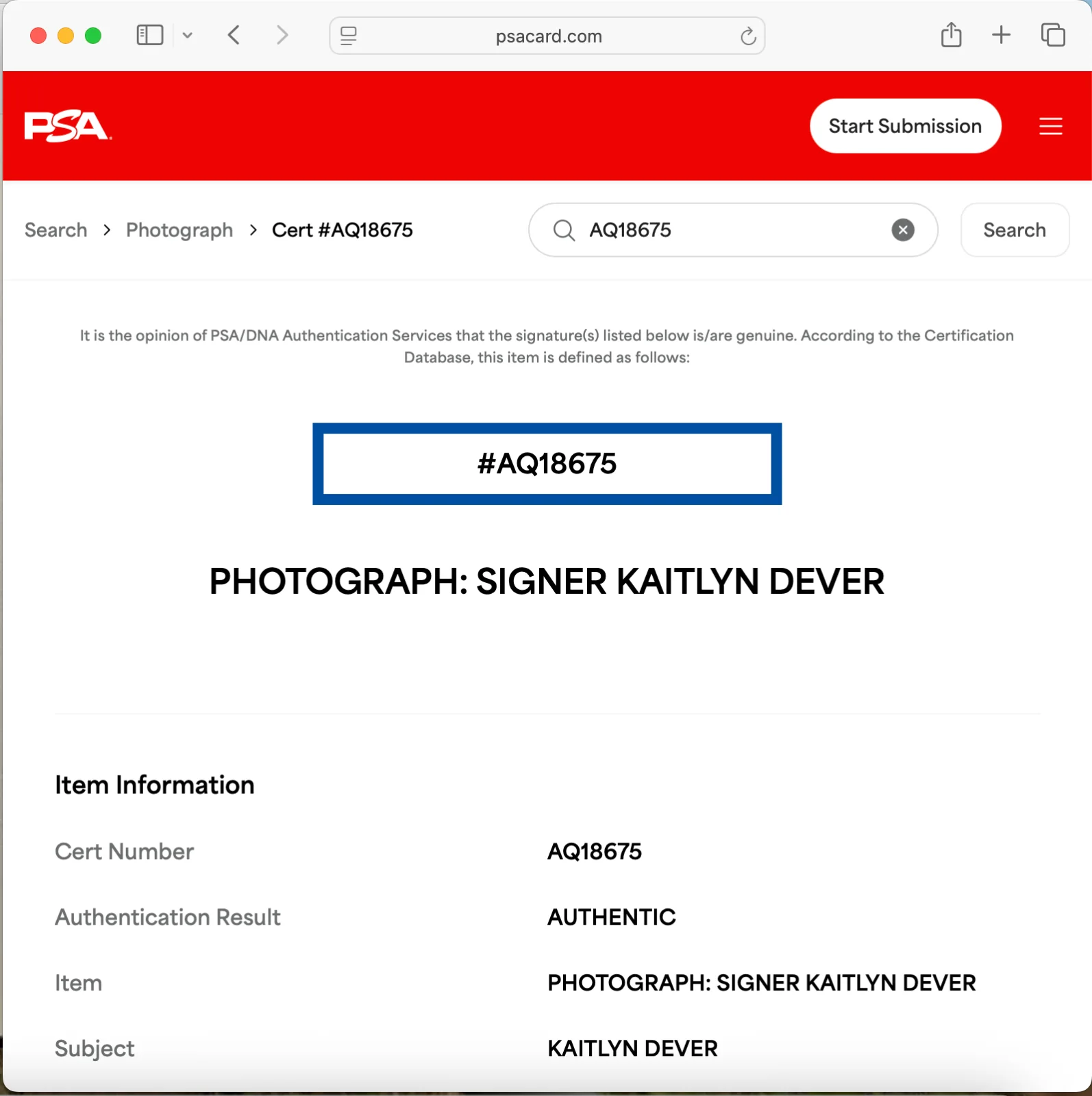 Kaitlyn Dever — KAITLYN DEVER SIGNED 11x14 PHOTO PSA DNA AUTOGRAPH PHOTOSHOOT HEELS, image 3