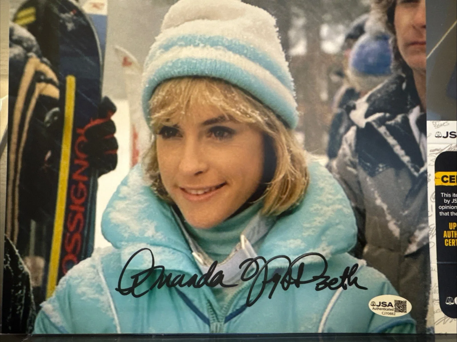 Amanda Wyss — Amanda Wyss autographed signed inscribed 8x10 photo Better Off Dead JSA Witness, image 2