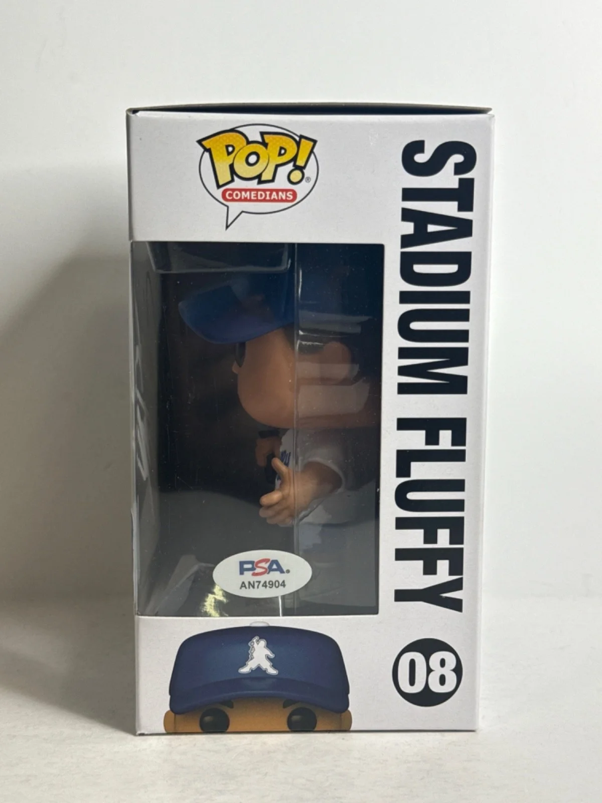 Karan Soni — Karan Soni Signed Dodgers Stadium Fluffy Funko #08 PSA AN74904, изображение 2