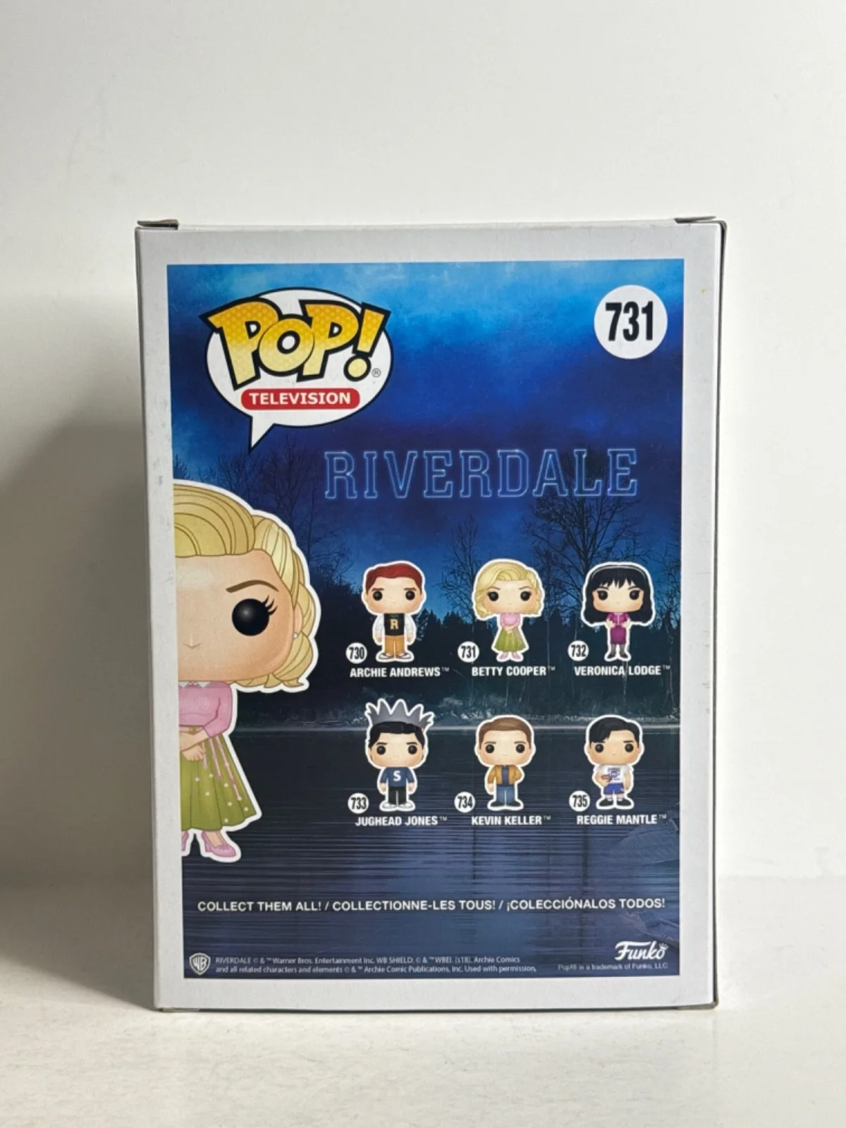 Lili Reinhart — Lili Reinhart Signed Riverdale Funko #731 Betty Cooper BAS BJ016634, изображение 3
