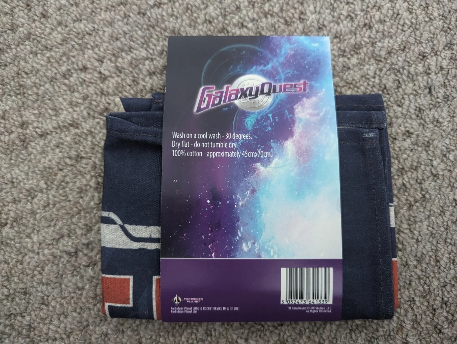 Galaxy Quest - Never Give Up, Never Surrender Tea Towel, image 4