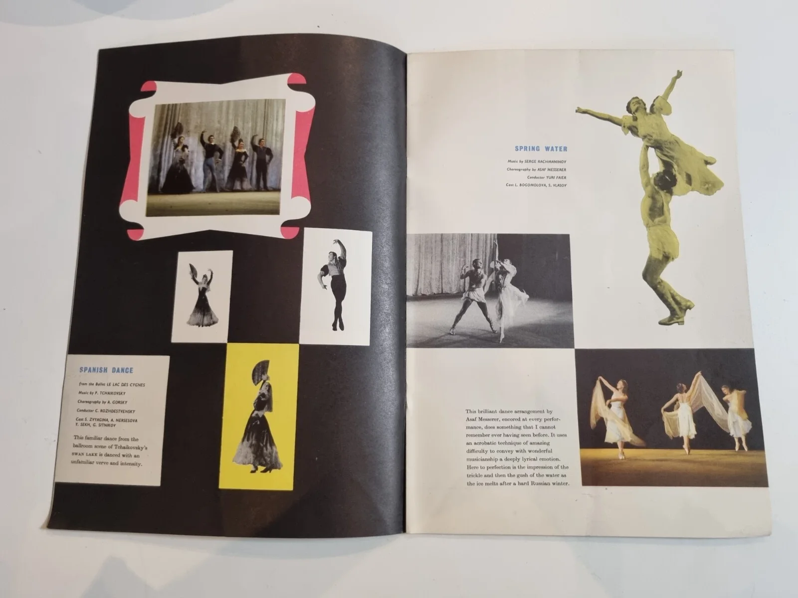 Cinema Programme The Bolshoi Ballet Galina Ulanova Raissa Struchkova, изображение 4
