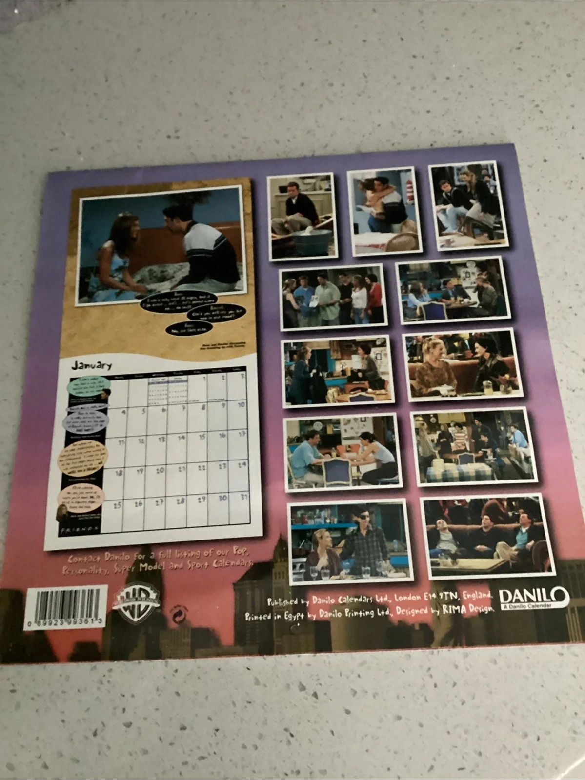A Rare Copy Of ‘The Friends Nineteen Ninety Nine Official Calendar ‘, изображение 2