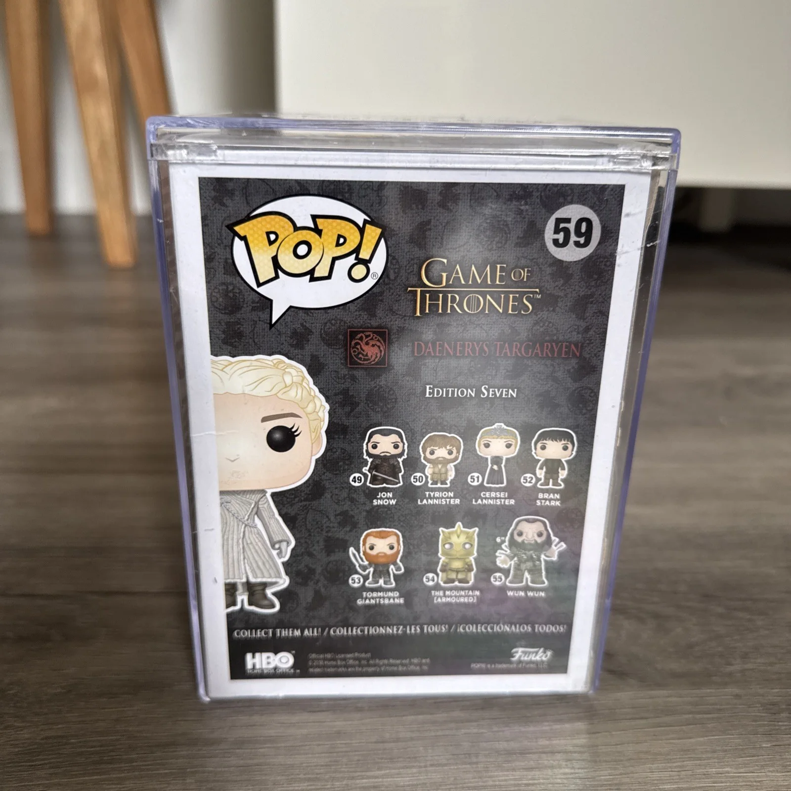 Emilia Clarke — Game of Thrones Daenerys Funko Pop #59 Emilia Clarke Signed - Global Authentics, изображение 5