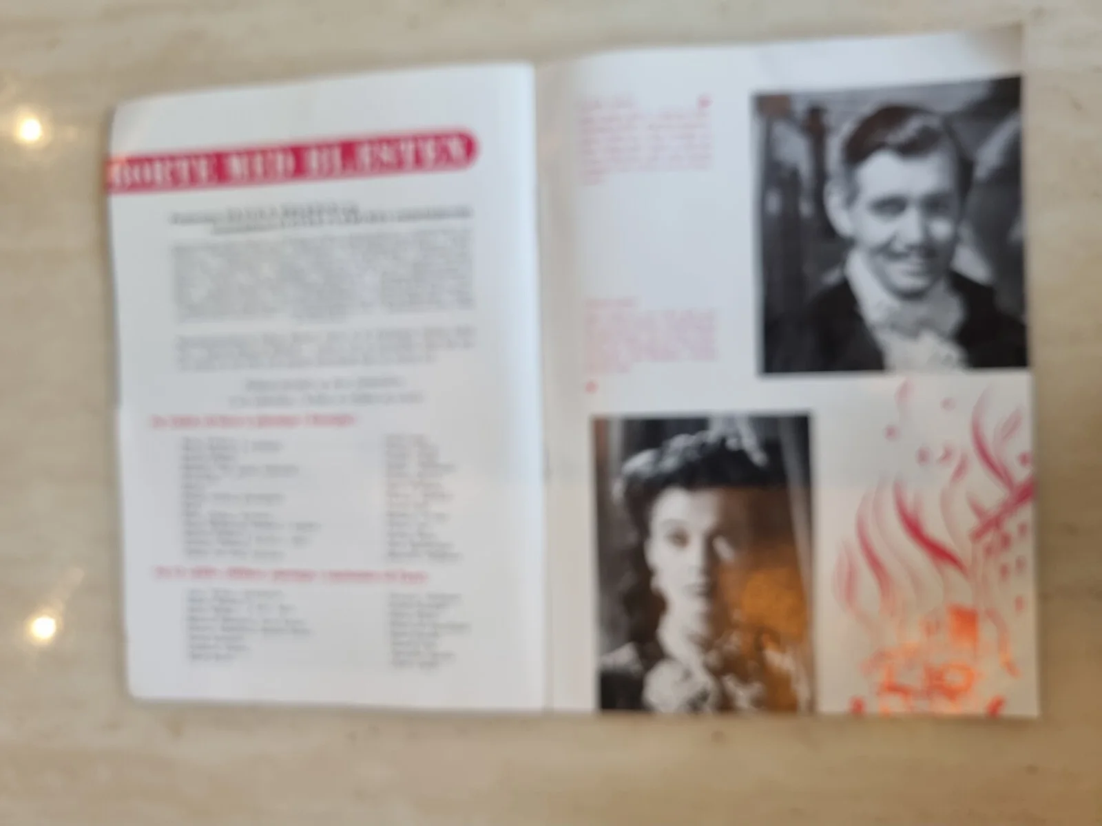Cinema Programme Borte Med Blasten - Gone with The Wind Dutch Version, image 3