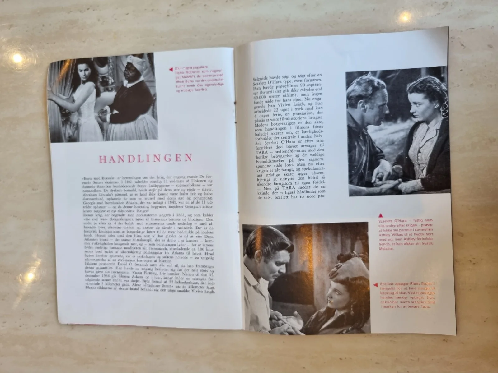 Cinema Programme Borte Med Blasten - Gone with The Wind Dutch Version, image 5