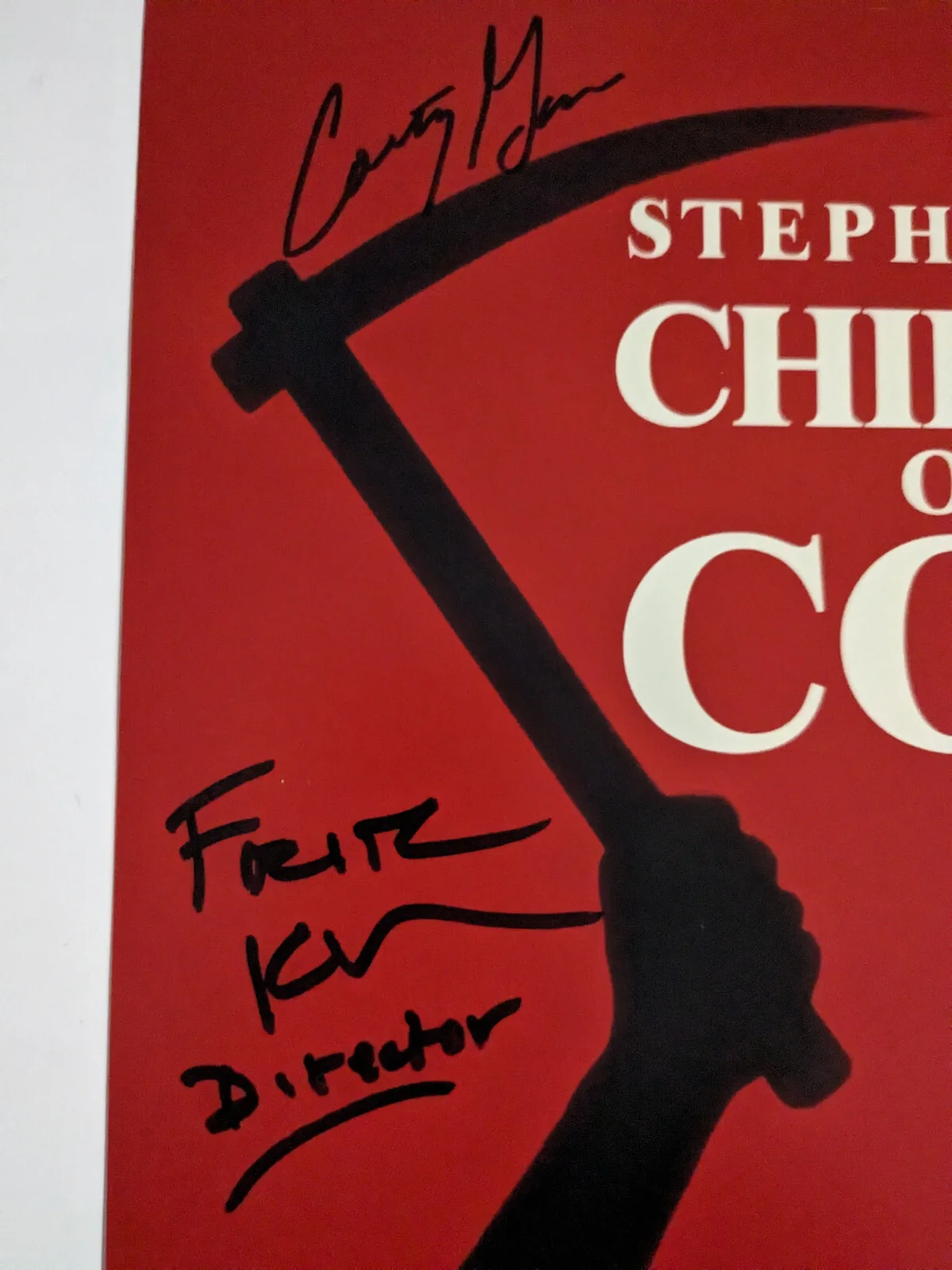 Philbin Franklin Gains Kiersch 4x Signed Children of the Corn 11x14 PHOTO JSA, изображение 2