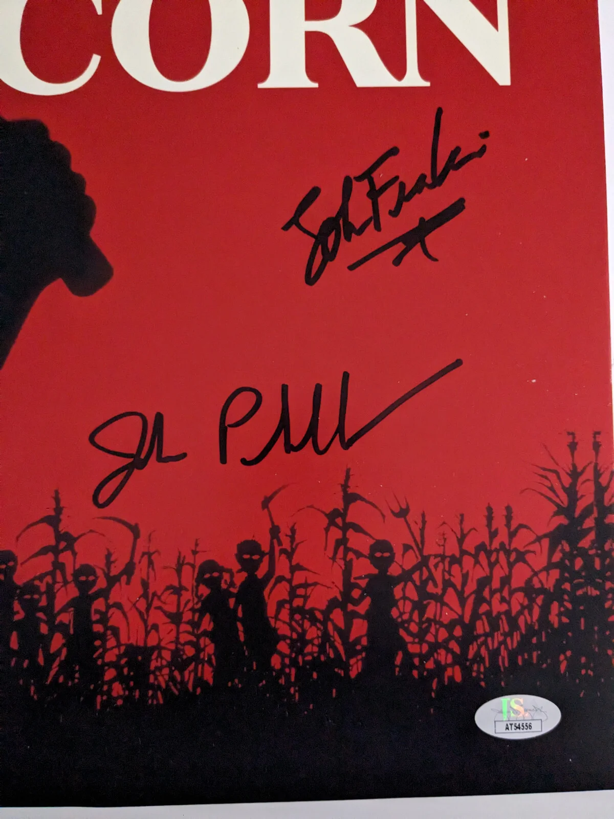 Philbin Franklin Gains Kiersch 4x Signed Children of the Corn 11x14 PHOTO JSA, изображение 3