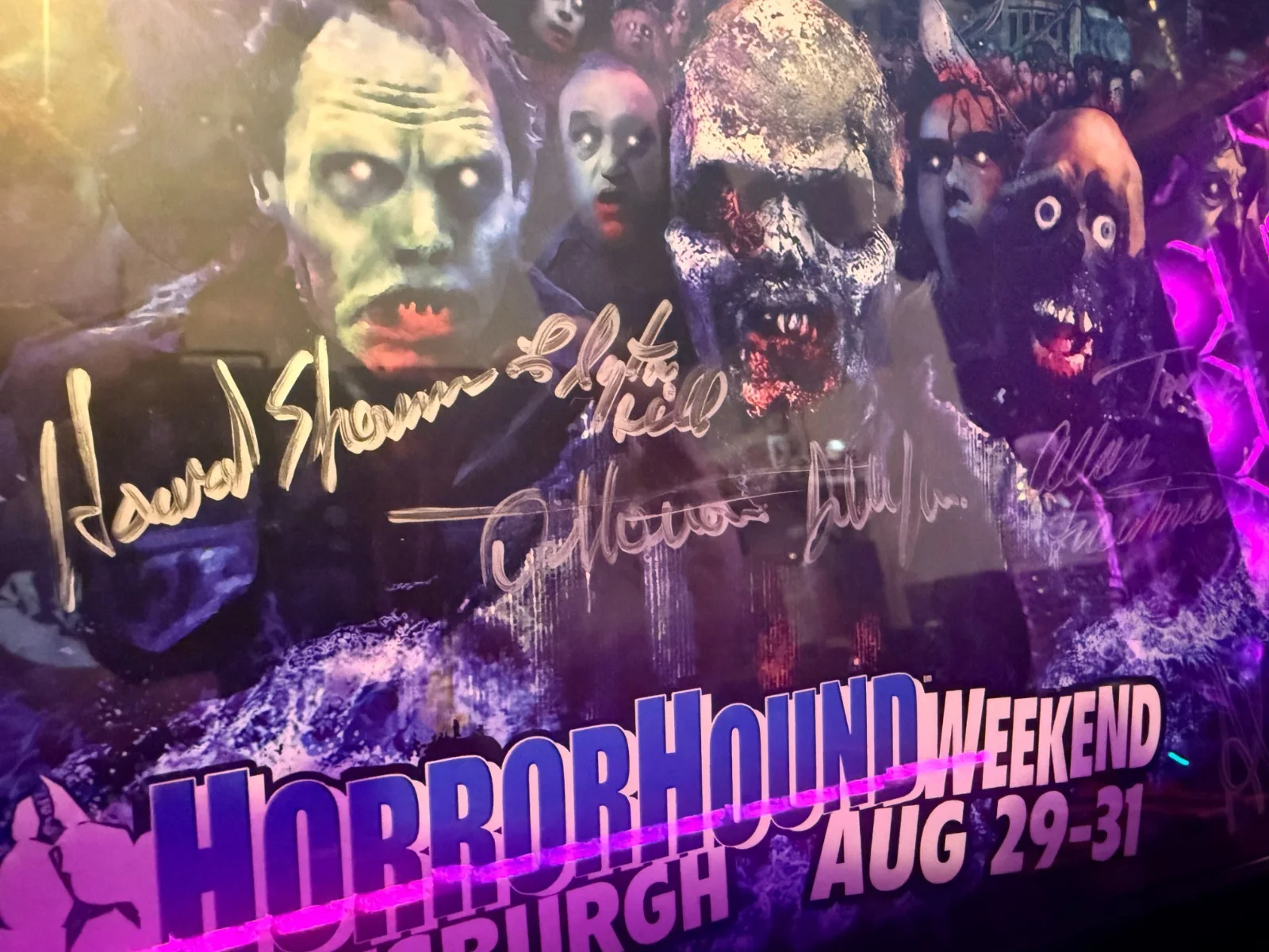 Dawn of the Dead - Zombie 1979 - Day of the Dead - 12 Autographs Total, изображение 3
