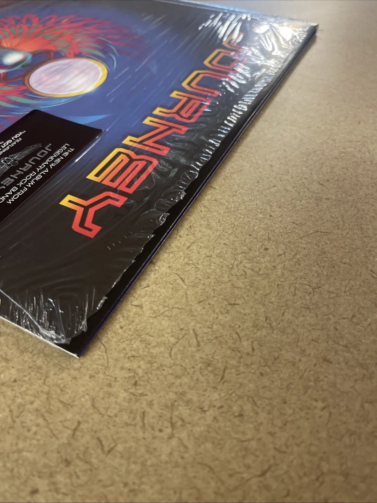 Journey Freedom Vinyl Record + Signed 11x11 Cover Art Card NEW OPENED AUTOGRAPH, image 4