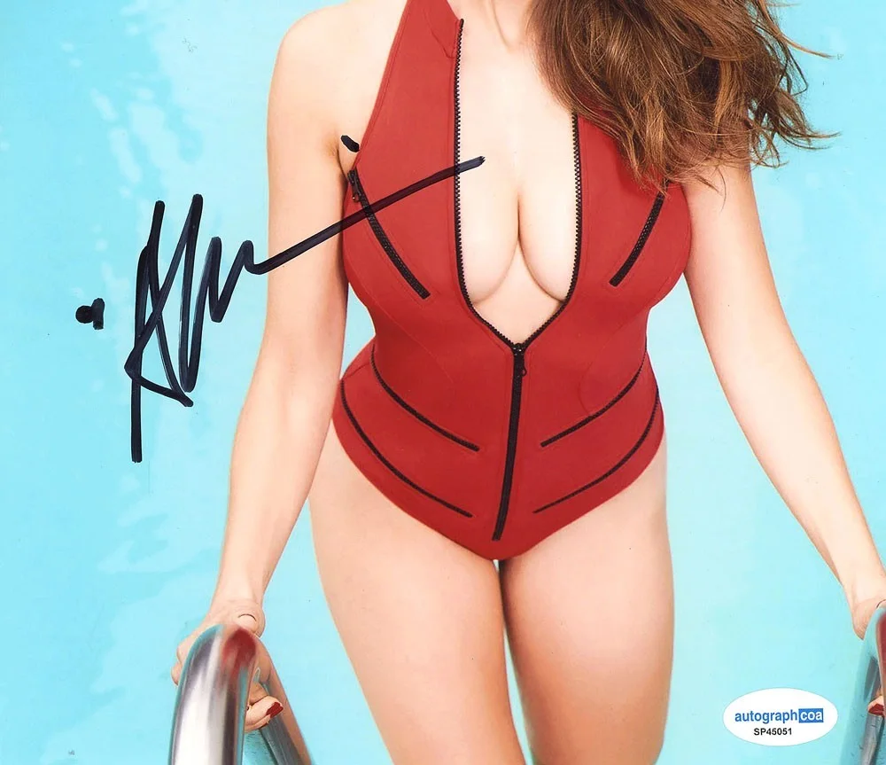 Alison Brie — Alison Brie signed 8x10 Photo EXCT PROOF p Hot SEXY Masters of the Universe ACOA, изображение 5
