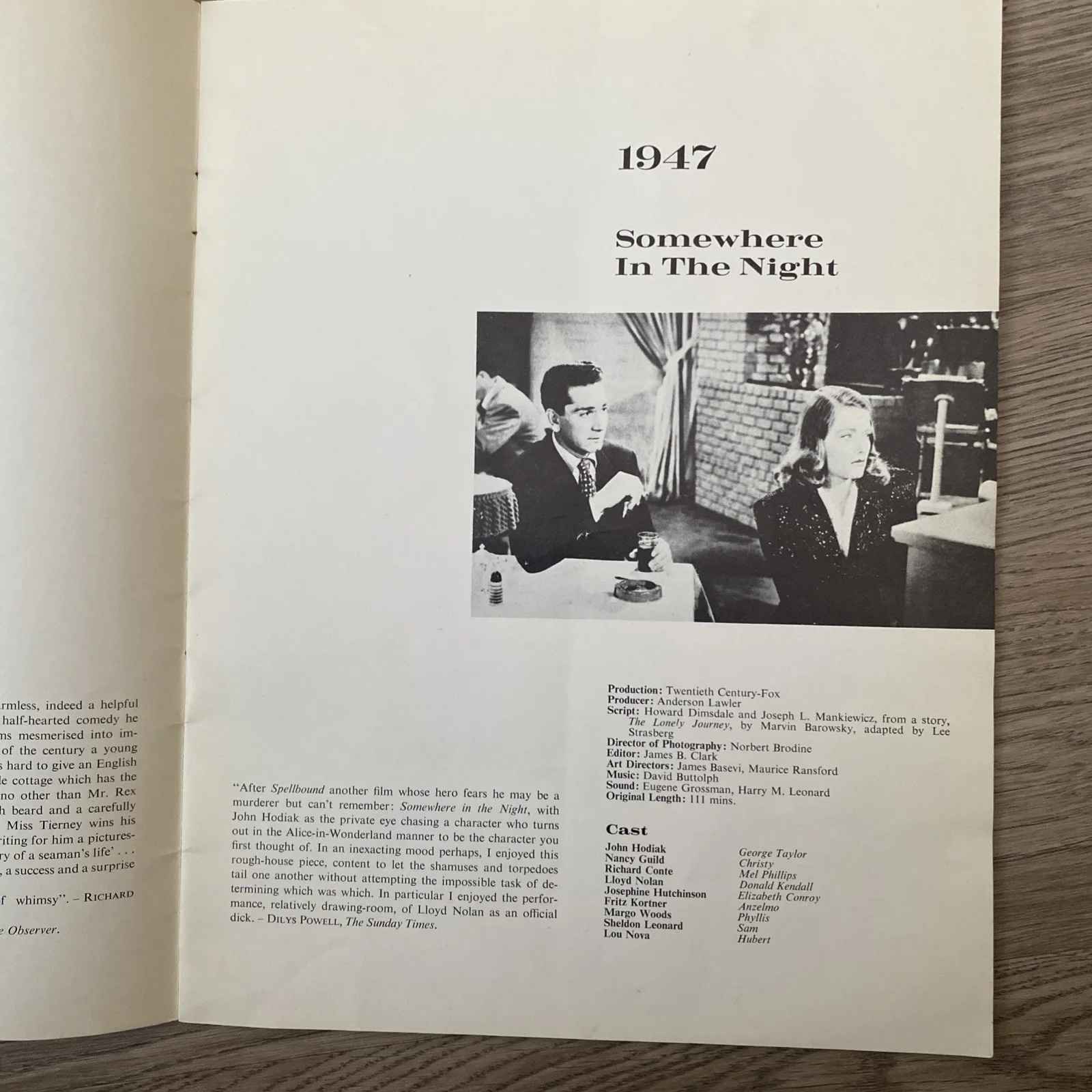 JOSEPH L MANKIEWICZ - rare UK tribute magazine (1960)., image 5