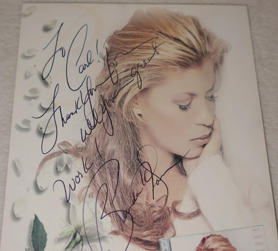 Brenda K. Starr SIGNED 1990s Salsa Dance Original Promotional Photo Card, image 2