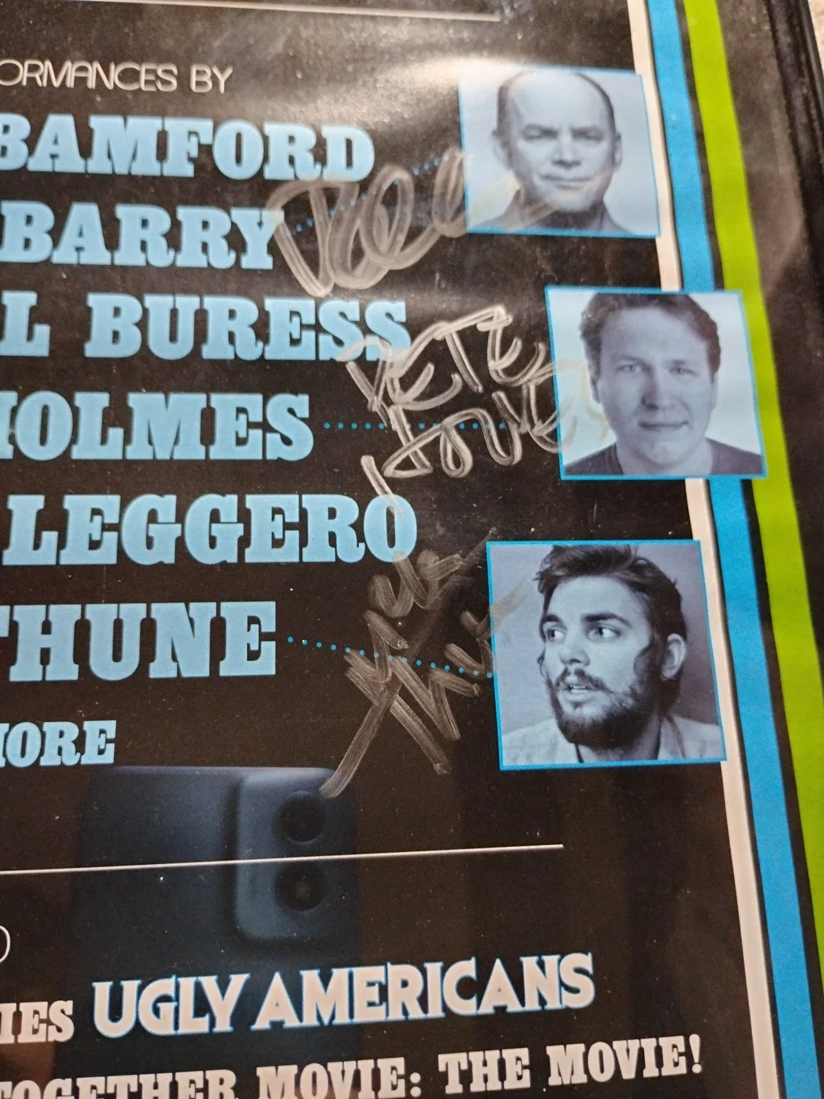 Comedy Central Signed Celebrity Poster Framed Buress Leggero Bamford Thune Holme, изображение 3