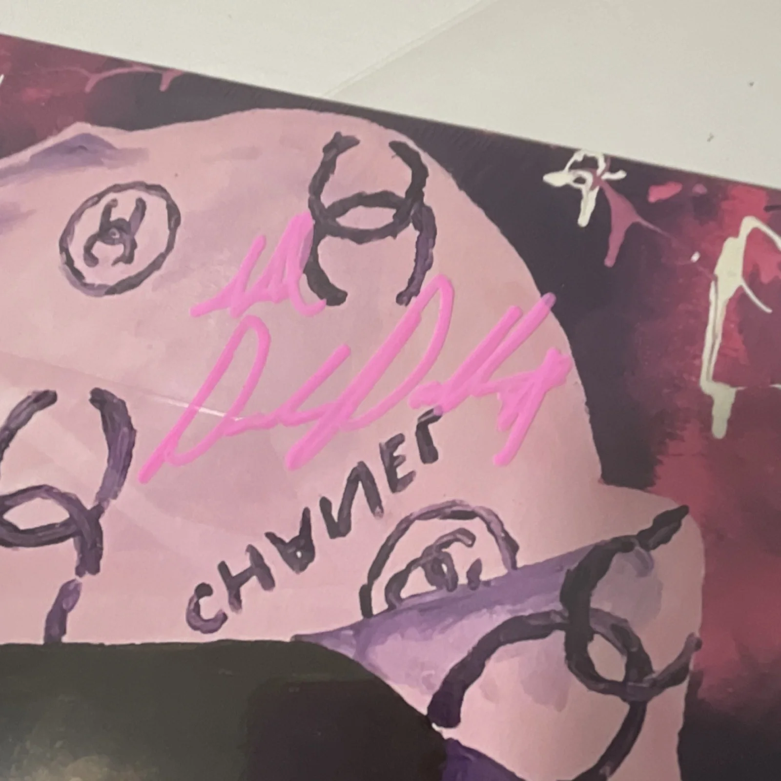 Mickey Diamond Bangkok Adrenaline Limited Edition Signed Splatter Vinyl OG, изображение 5