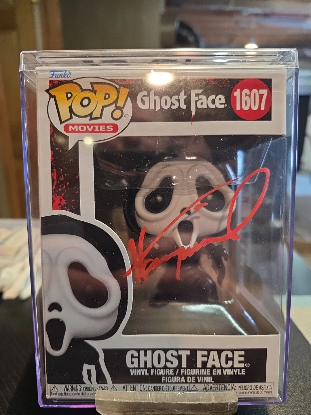 Websites — Henry Winkler Signed Scream Ghostface Funko Pop Doll #1607 )SWAU S119075