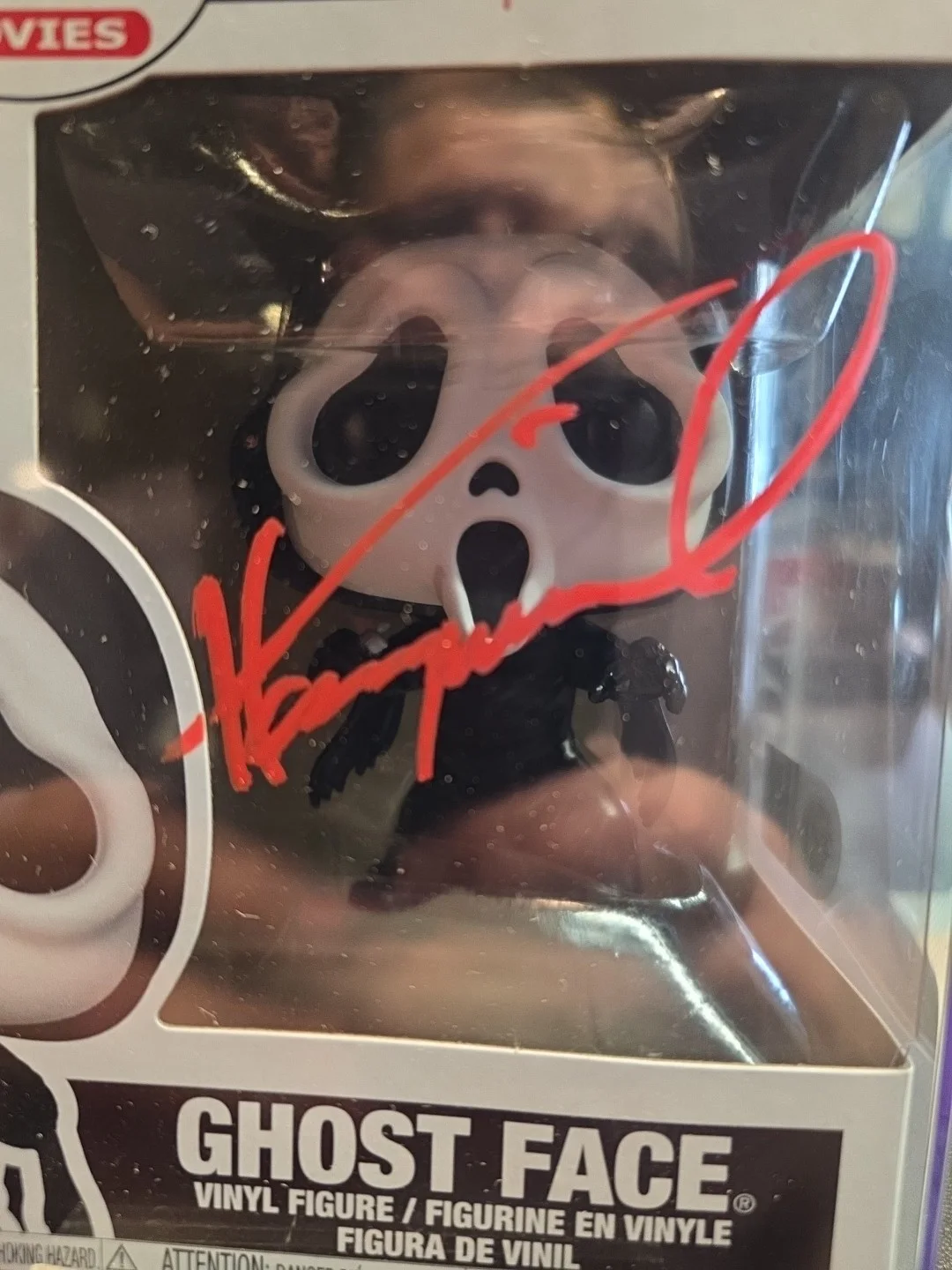 Websites — Henry Winkler Signed Scream Ghostface Funko Pop Doll #1607 )SWAU S119075, изображение 2
