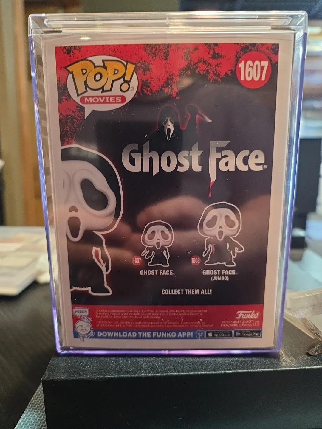 Websites — Henry Winkler Signed Scream Ghostface Funko Pop Doll #1607 )SWAU S119075, изображение 5