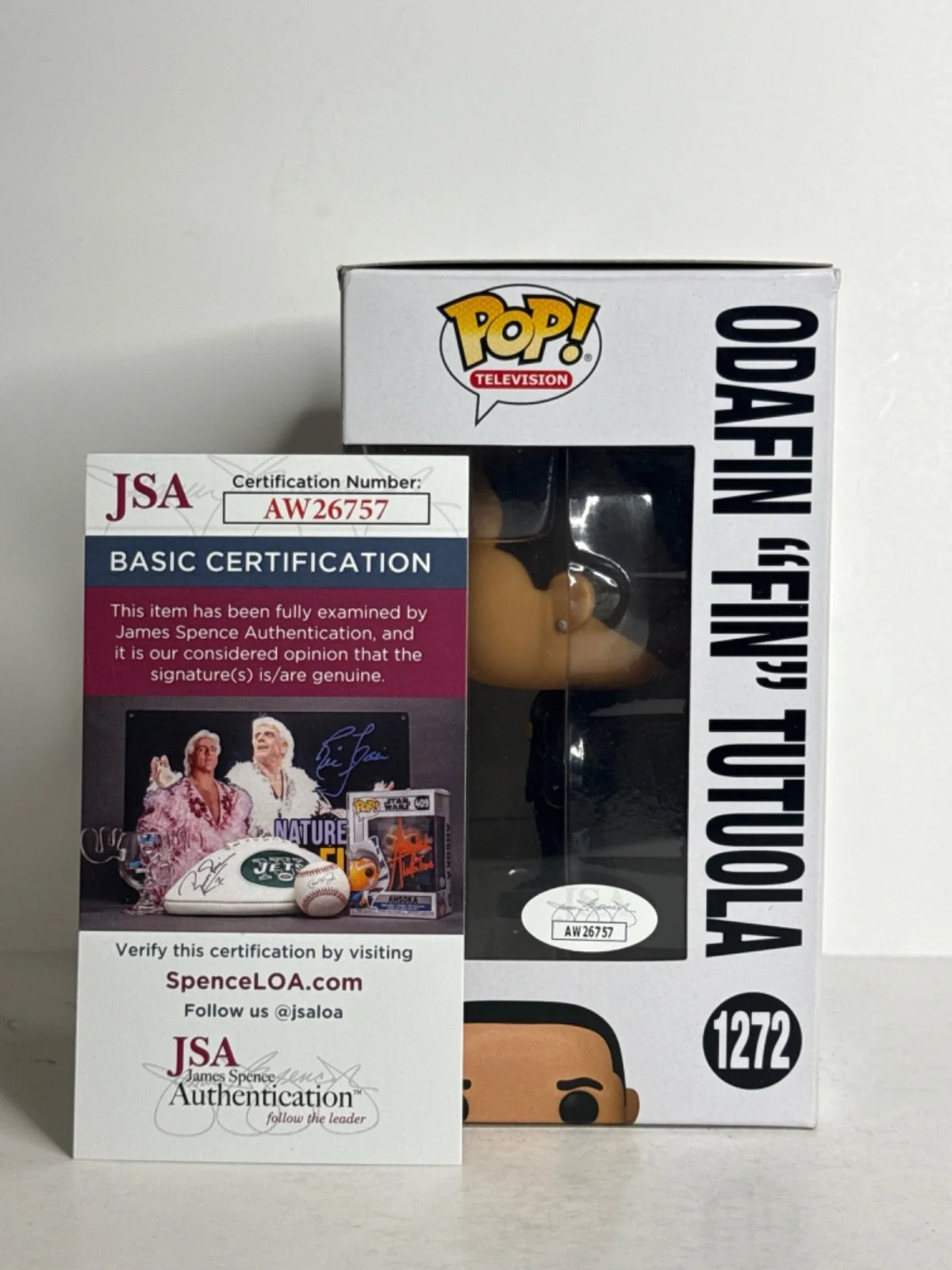 Ice T — Ice T Signed Law & Order Tutuola Funko #1272 JSA AW26757, изображение 2