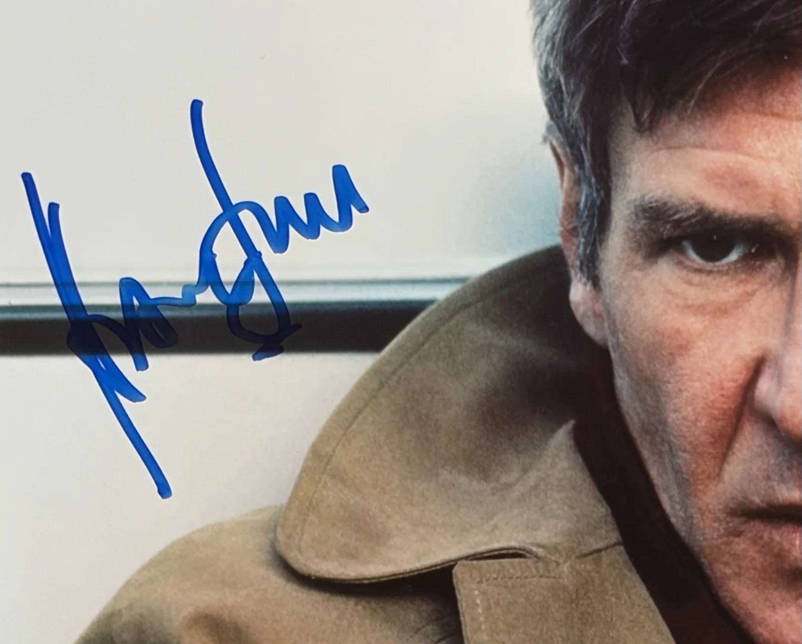 Harrison Ford — Harrison Ford Signed 8x10 Photo PSA DNA COA LOA Patriot Games Autograph, изображение 2