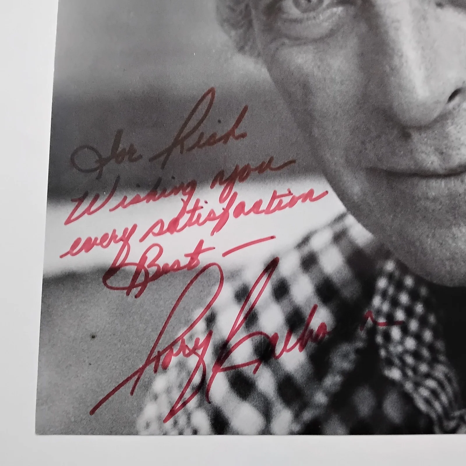 Rory Calhoun SIGNED Photo Movie TV Actor River of No Return Raw Edge Marco Polo, изображение 3