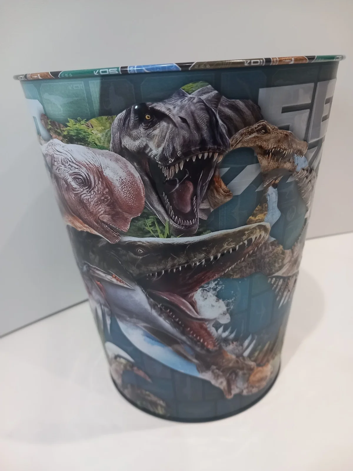 New Jurassic World Rebirth Movie 2025 130oz tin Popcorn Bucket, изображение 2