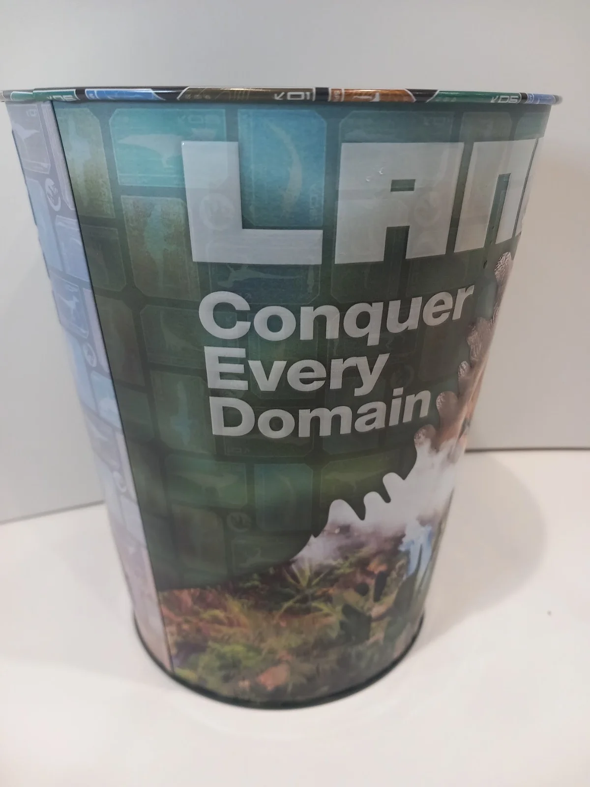 New Jurassic World Rebirth Movie 2025 130oz tin Popcorn Bucket, изображение 5