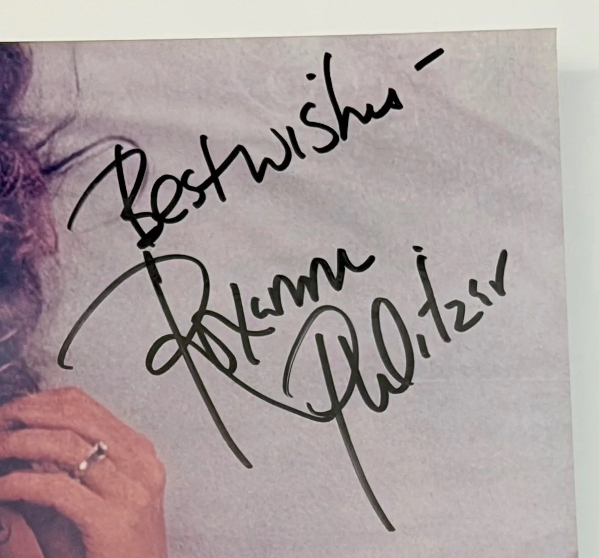 Roxanne Pulitzer — Roxanne Pulitzer Signed 8x10 Photo Autographed Playboy Glamour Model COA, image 2