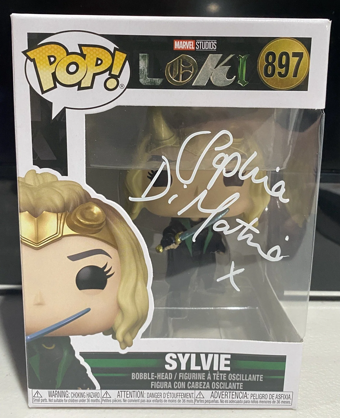 Sophia Di Martino — Sophia Di Martino Signed Sylvie 897 Funko (SWAU COA)