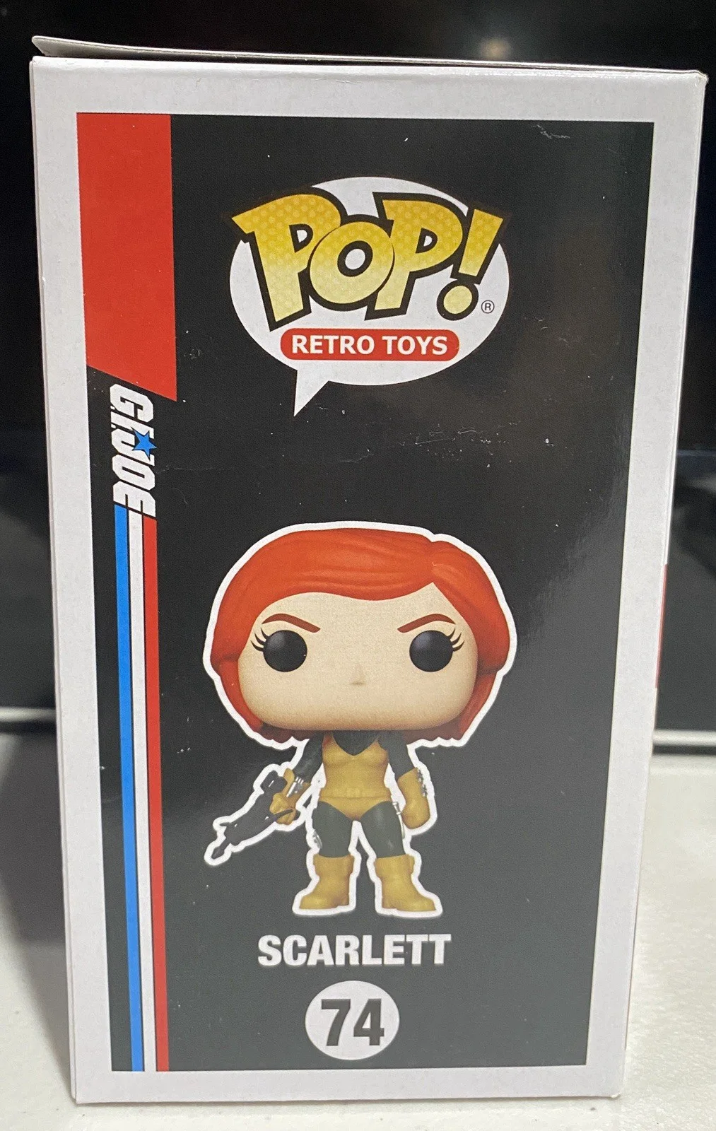 Samara Weaving — Samara Weaving Signed Scarlett G.I. Joe Funko Pop 74 (PSA COA), image 4