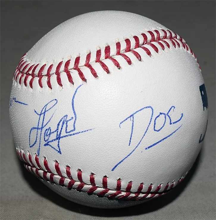 Christopher Lloyd — -CHRISTOPHER LLOYD- PSA/DNA Signed/Autograph/Auto BACK TO THE FUTURE BASEBALL, image 2