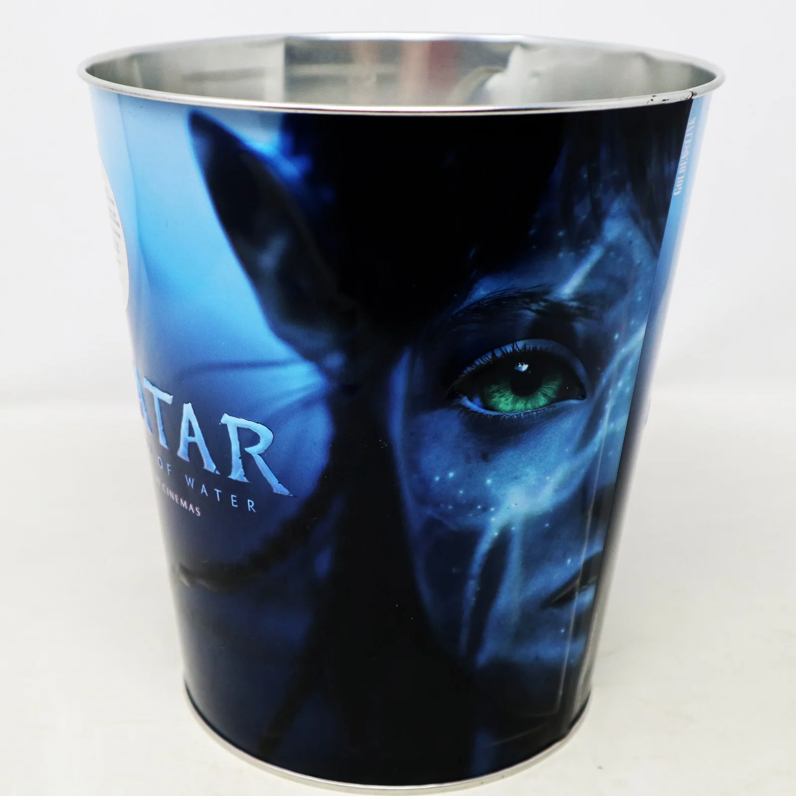 Odeon Avatar The Way Of The Water Film Movie Popcorn Tin Bucket New Unused, изображение 2