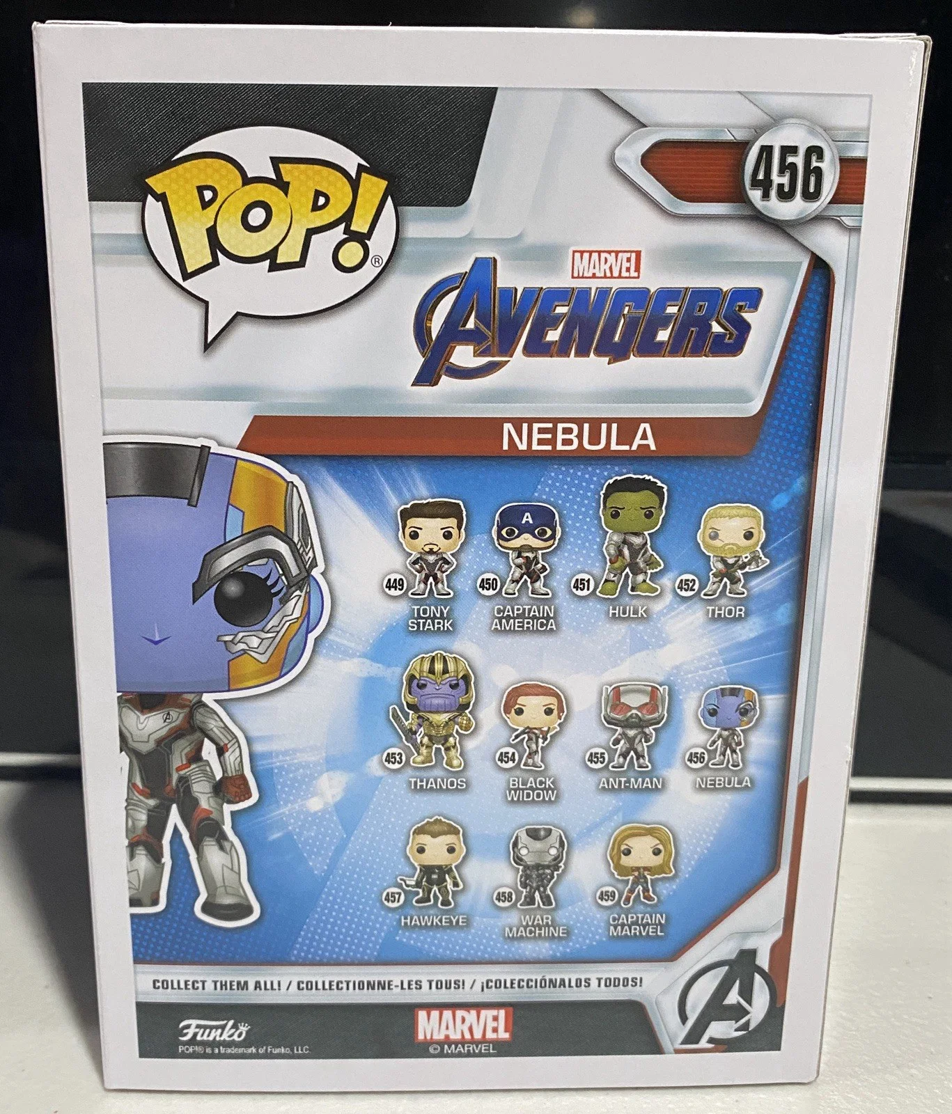 Karen Gillan — Karen Gillan Signed Nebula Funko Pop! #456 7BAP Exclusive 140 pc (JSA COA), изображение 3