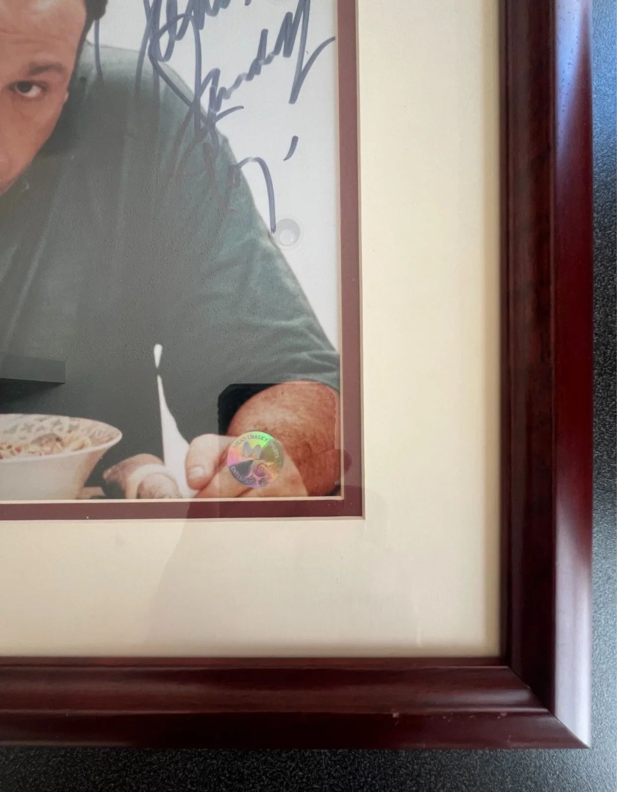 James Gandolfini — Signed and Framed James Gandolfini (Tony Soprano) Picture 8x10 with COA Seal, image 5