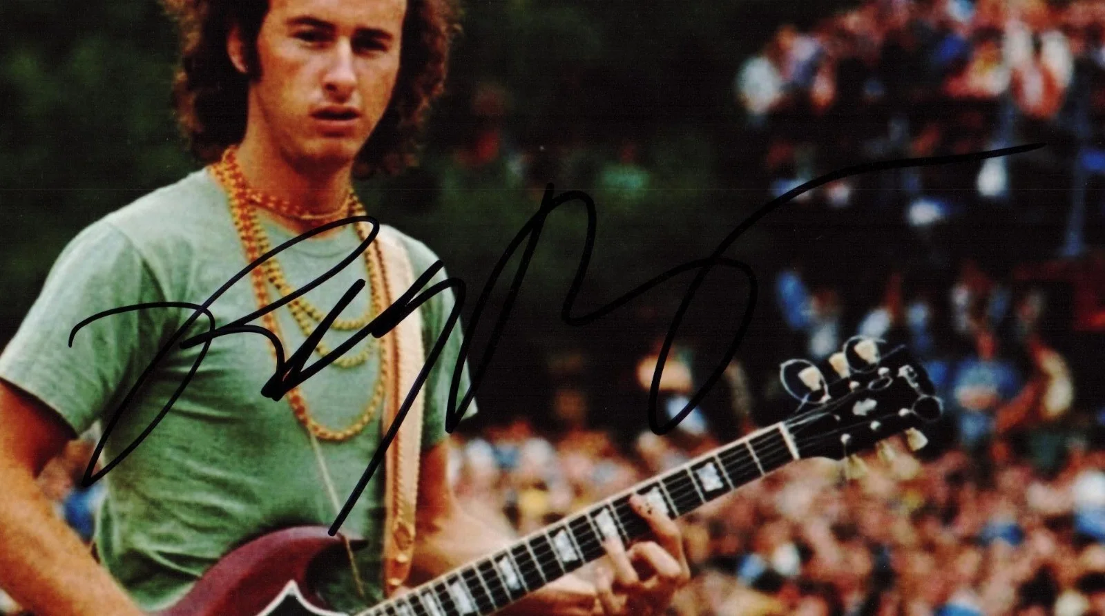 Robby Krieger signed 8x10 Photo Singer Songwriter Guitarist The Doors, image 2