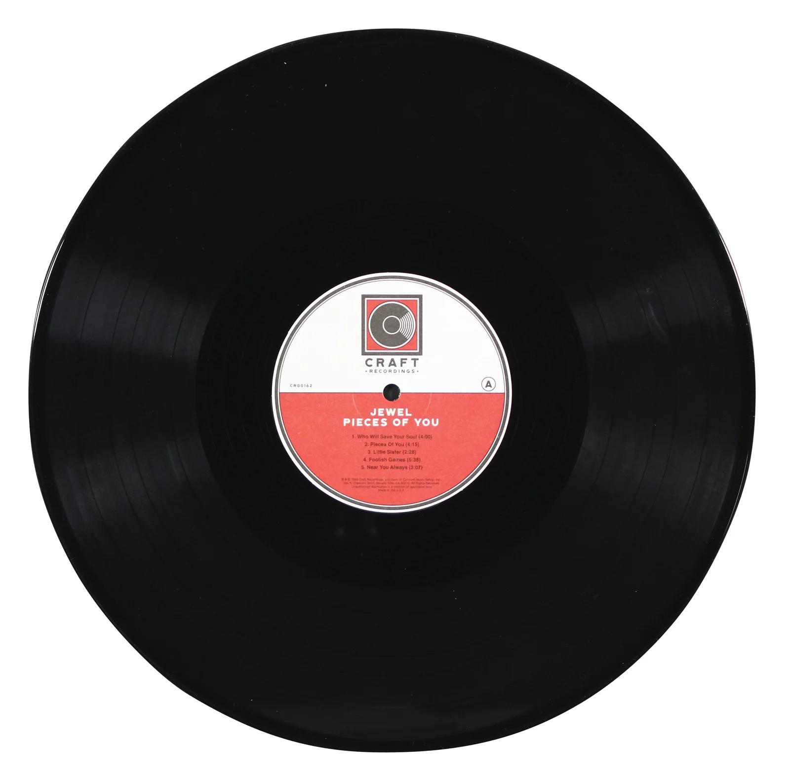 Jewel — Jewel Authentic Signed Pieces of You Album Cover W/ Vinyl JSA #CF71382, изображение 5
