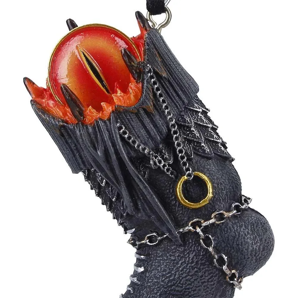 Lord of the Rings Sauron Stocking Hanging Ornament 6.5cm by Nemesis Now, изображение 5