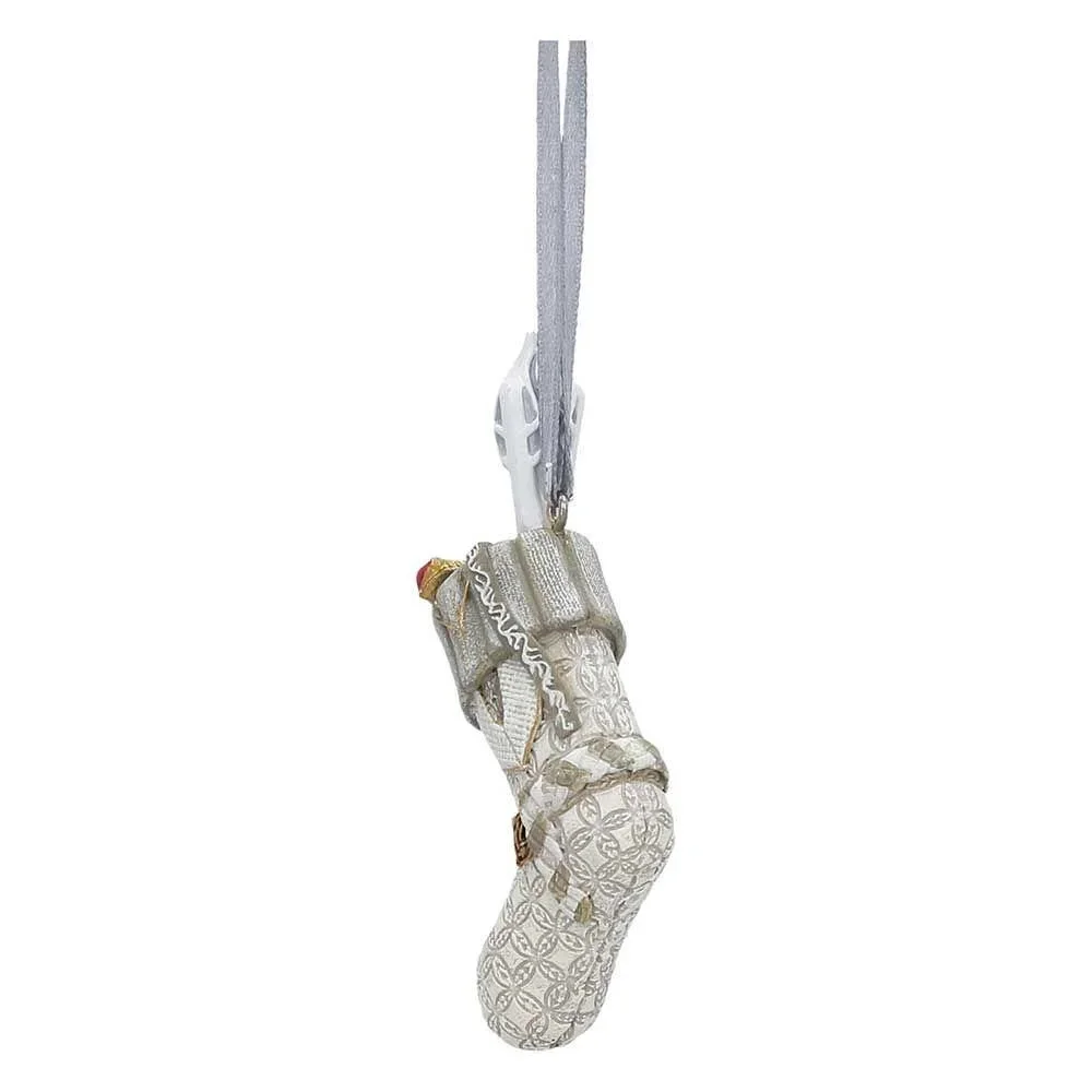 Lord of the Rings Gandalf the White Stocking Hanging Ornament 7.5 by Nemesis Now, изображение 2