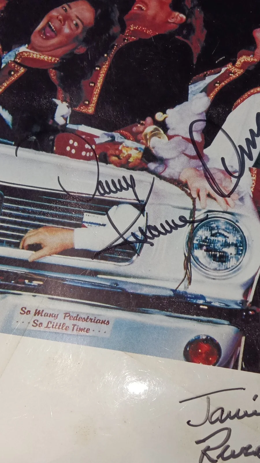 Vintage Autographed Picture Of Paul Revere & The Raiders, изображение 5